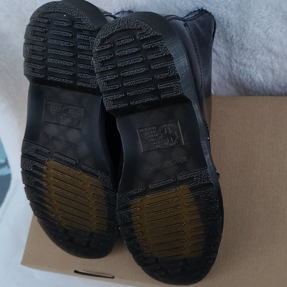 Dr Martens Teal  Sparkle Boots - Picture 9 of 15